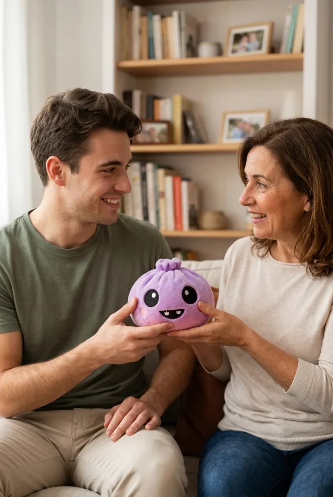 Squishy Dumpling Vampire Halloween Violetti lahjaideana