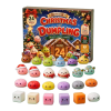 Mochi Dumpling Squishy Joulukalenteri Piparkakku 24 kpl puristettuna kädessä