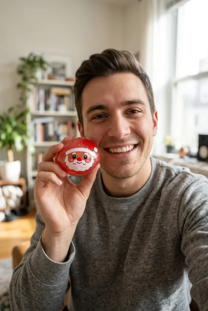 Dumpling Squishy Mystery Candy Joulu arjen keskellä